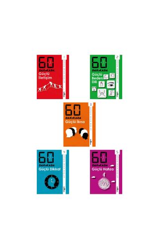 60 Dakikada Güçlü Kişisel Gelişim Seti 5.Kitap