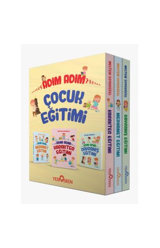 Adım Adım Çocuk Eğitimi Kutulu Set/Meltem Soyugüzel/Yediveren