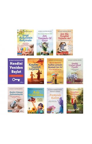 Alişan Kapaklıkaya Seti 11 Kitap Takım - Yediveren Yayınları