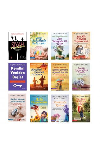 Alişan Kapaklıkaya Seti 12 Kitap Takım - Yediveren Yayınları