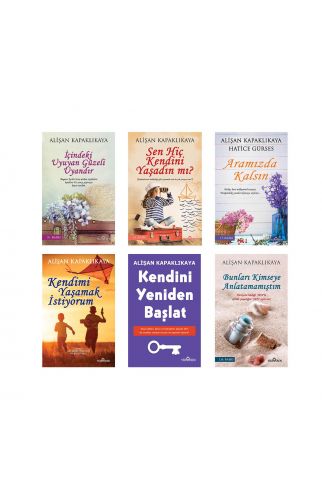 Alişan Kapaklıkaya Seti 6 Kitap Takım - Yediveren Yayınları