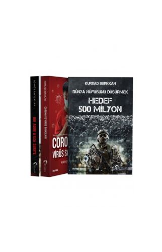 Komplo Teorileri Araştırma Seti 3 Kitap Takım - Kursad Berkkan