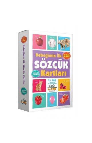 Bebeğimin Ilk Sözcük Kartları (2+ Yaş)