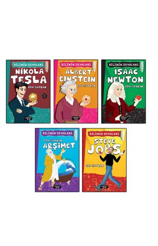 Bilimin Dehaları Seti -1 5 Kitap Takım