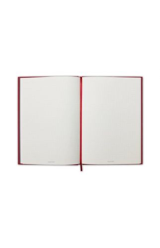 Confetti Kırmızı Sert Kapak Düz Çizgisiz Ajanda Defter