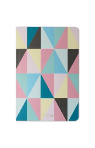 Ela's Paper Geometrik Notes Çizgili Defter