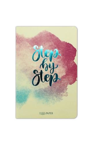 Ela's Paper Watercolor Step By Step Çizgisiz Defter