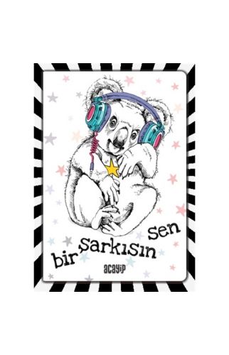 Havalı Defter - Çılgın Koala -