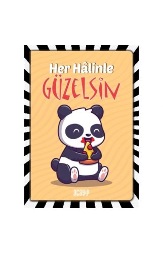 Havalı Panda Defter - Havalı Defterler