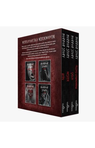 Horror Story Kutulu 4 Kitap Set/Kolektif/Yediveren