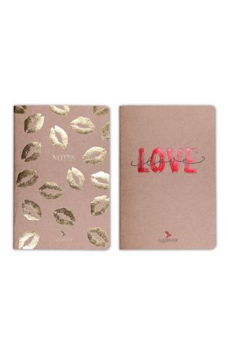 KISS-LOVE TWİNS 2 DEFTER TAKIM