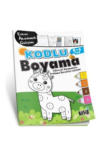 Kodlu Boyama 5 - 6 Yaş
