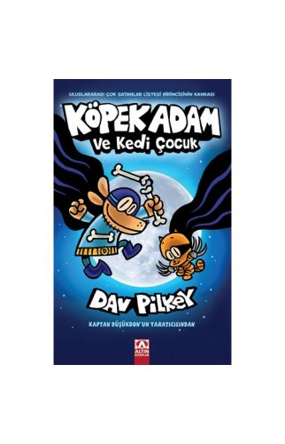 Köpek Adam 4 - Köpek Adam ve Kedi Çocuk - Dav Pilkey