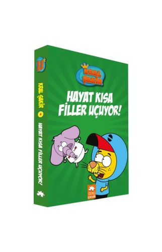 Kral Şakir-4 Hayat Kısa Filler Uçuyor!(Ciltli) - Varol Yaşaroğlu
