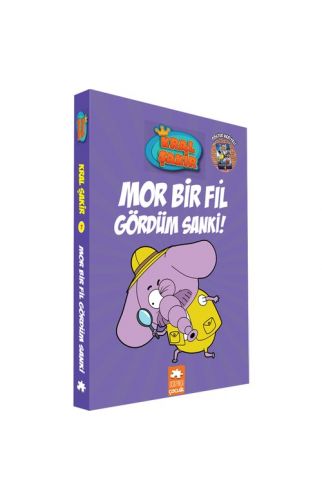 Kral Şakir-7 Mor Bir Fil Gördüm Sanki! (Ciltli)