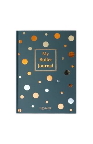 My Bullet Journal Defter (confetti Mavi)