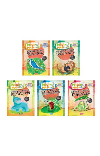 Niçinli Masallar Seti 5 Kitap Takım - Yediveren Çocuk