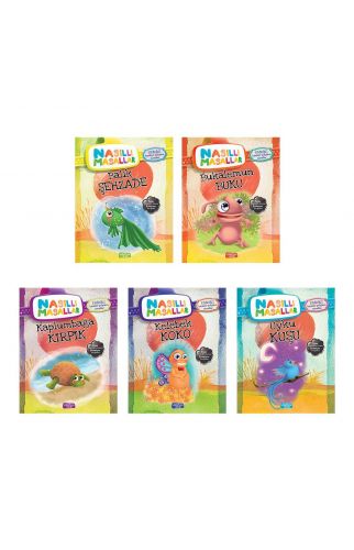 Nasıllı Masallar Seti 5 Kitap Takım - Yediveren Çocuk