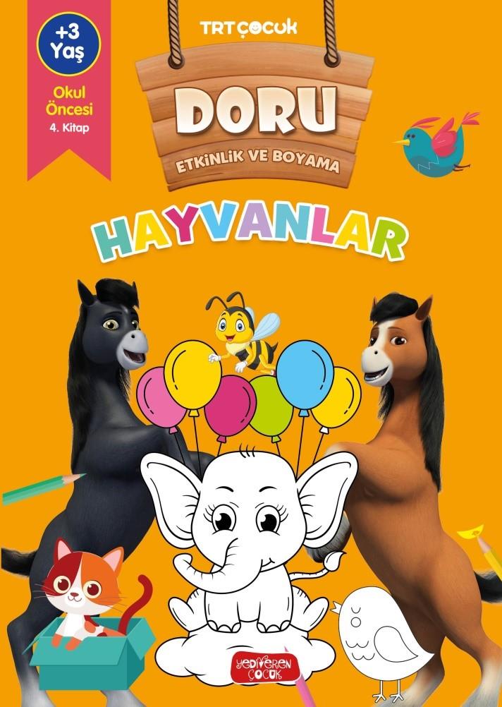 Doru Etkinlik ve Boyama - Hayvanlar Doru Etkinlik ve Boyama - Hayvanlar