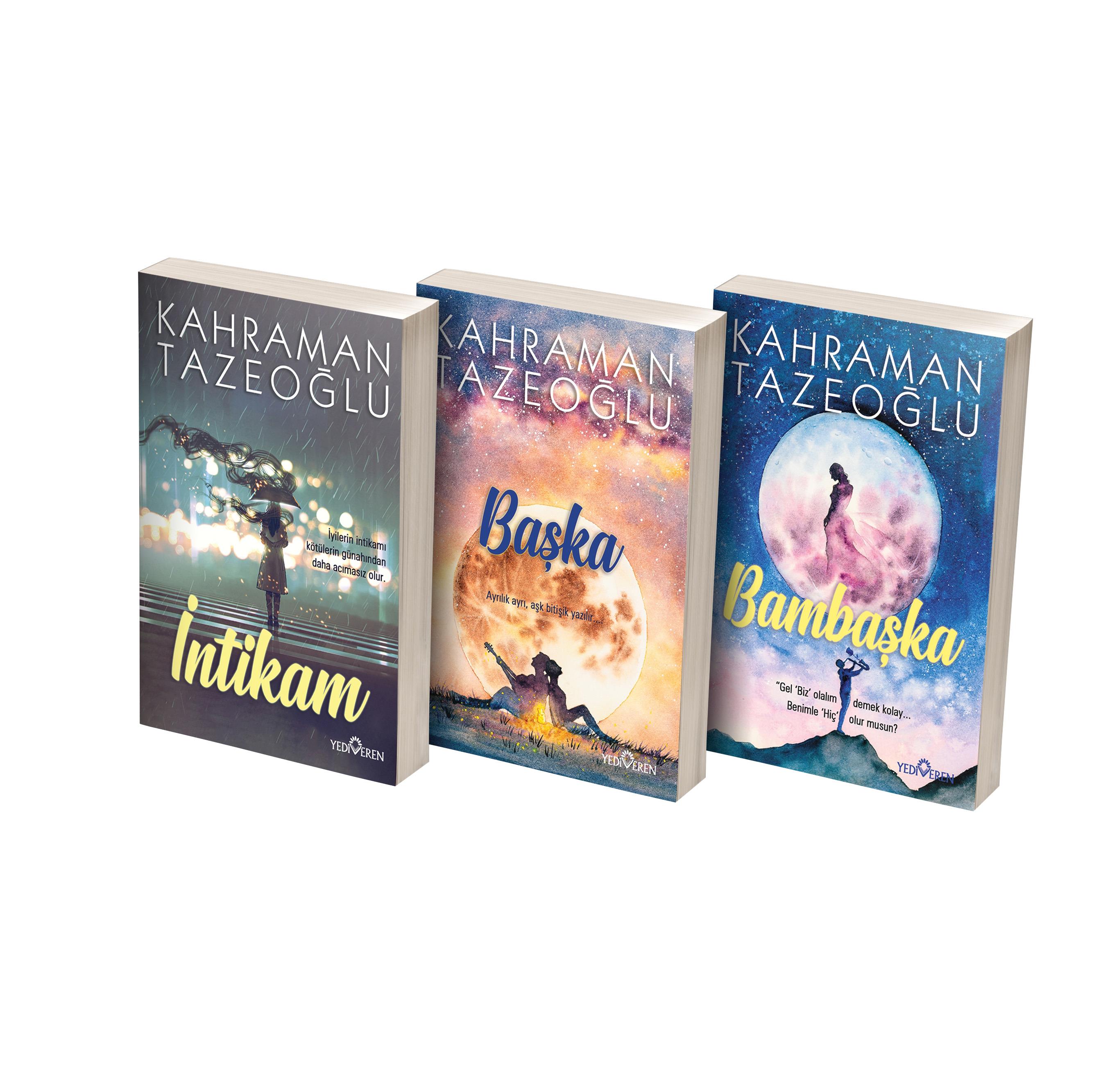 Kahraman Tazeoğlu Seti-2 3 Kitap Takım - Yediveren Yayınları Kahraman Tazeoğlu Seti-2 3 Kitap Takım - Yediveren Yayınları