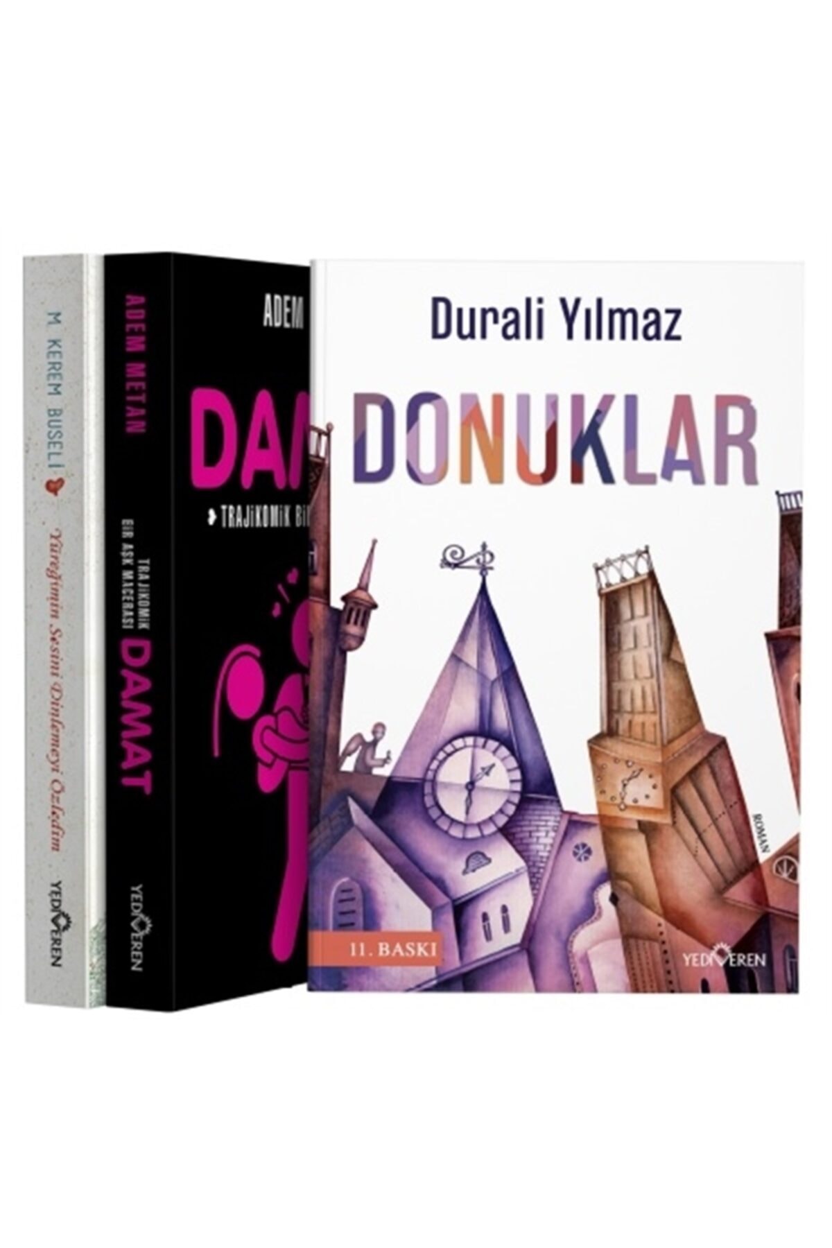 Romantik Roman Hikaye Seti 3 Kitap Takım - Yediveren Yayınları Romantik Roman Hikaye Seti 3 Kitap Takım - Yediveren Yayınları