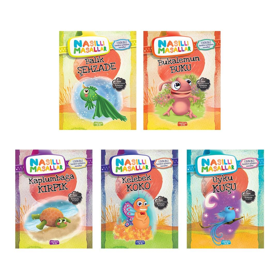 Nasıllı Masallar Seti 5 Kitap Takım - Yediveren Çocuk Nasıllı Masallar Seti 5 Kitap Takım - Yediveren Çocuk