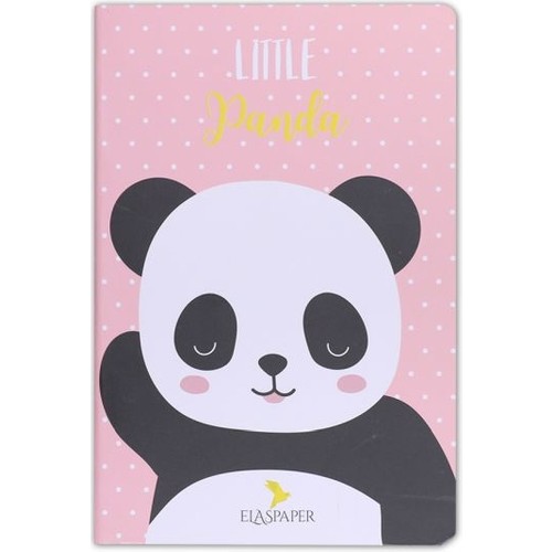 Panda Little Pembe Defter Panda Little Pembe Defter