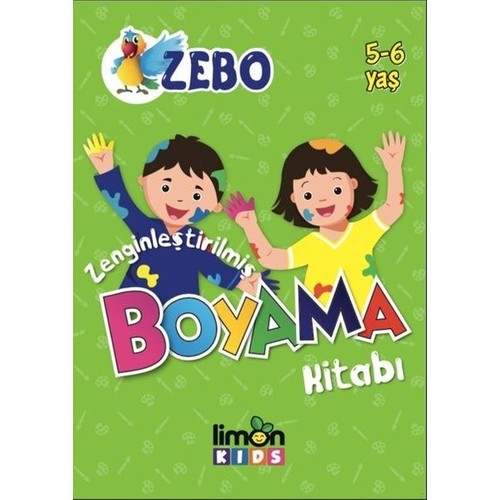 LimonKids Zenginleştirilmiş Boyama Kitabı 5-6 Yaş LimonKids Zenginleştirilmiş Boyama Kitabı 5-6 Yaş