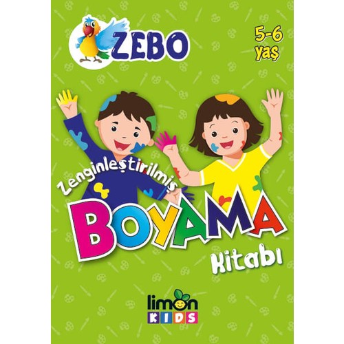 LimonKids Zenginleştirilmiş Boyama Kitabı 5-6 Yaş LimonKids Zenginleştirilmiş Boyama Kitabı 5-6 Yaş