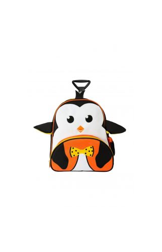 Penguen Çekçekli Sırt Çantası