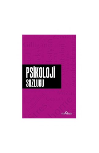 Psikoloji Sözlüğü - Ahmet Murat Seyrek