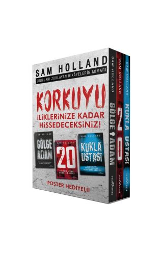 Sam Holland Polisiye Gerilim Seti-Poster Hediyeli 