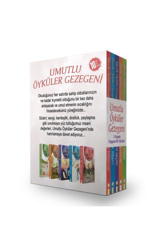 Umutlu Öyküler Gezegeni 5 Kitap Takım Kutulu