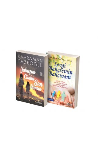 Yalnızım Çünkü Sen Varsın - Sevgi Bahçesinin Bahçıvanı 2 Kitap Set